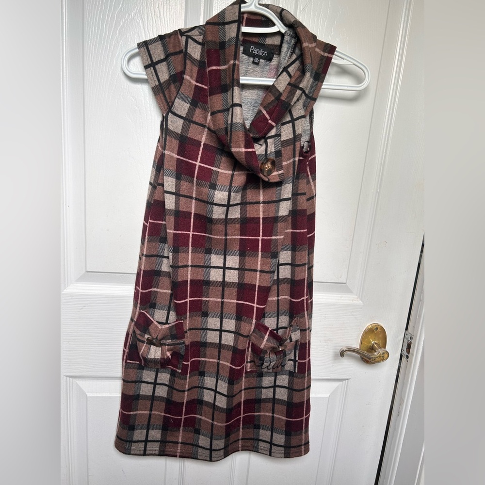 Ladies plaid dress